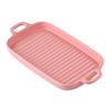 Straight Hair Rectangular Amphora Oven Baking Pan Baking Western Food Creative Large Size Ceramic Household Fish Plate Dish Plate