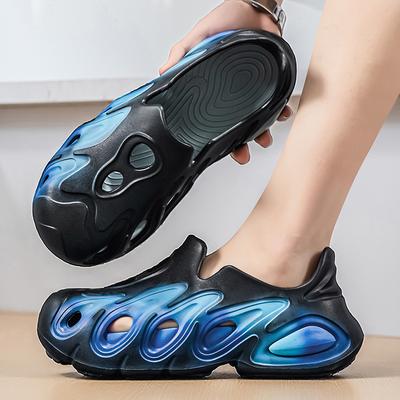 Sandali da uomo estivi Pantofole da spiaggia Pantofole da esterno alla moda Scarpe casual da spiaggia per sport acquatici Infradito cave traspiranti Sneaker da uomo economica Aqua