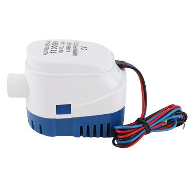 1100GPH Boat 12V Marine Automatic Submersible Bilge Water Pump Fully Auto Float Switch Internal