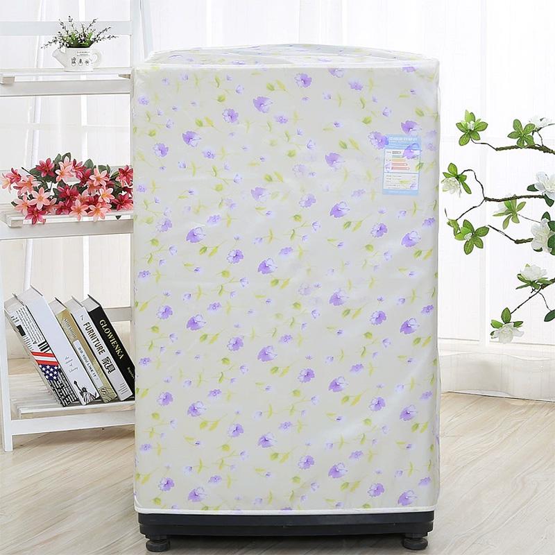 

1PC Dustproof Cover Sunscreen Waterproof Case High Quality Washing Machine Cover Household Protective Dust Print