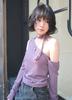 Aejeuon Muse Cut-Out Tee / Purple