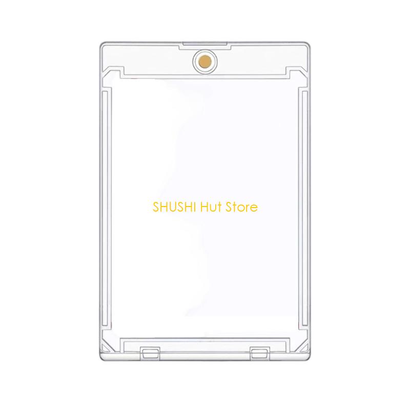 Secured Trading Card Display Transparency Modular Dustproof Protections For Valuable Collections D57B