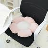 Modern Minimalist Flower Pattern Plush Cushion For Living Room Decor And Bedside Comfort