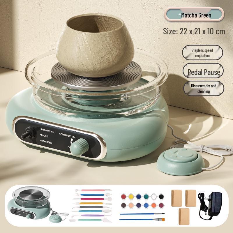 

Электрический гончарный круг: Бесступенчатая скорость, без обжига, инструмент для изготовления керамики для взрослых своими руками