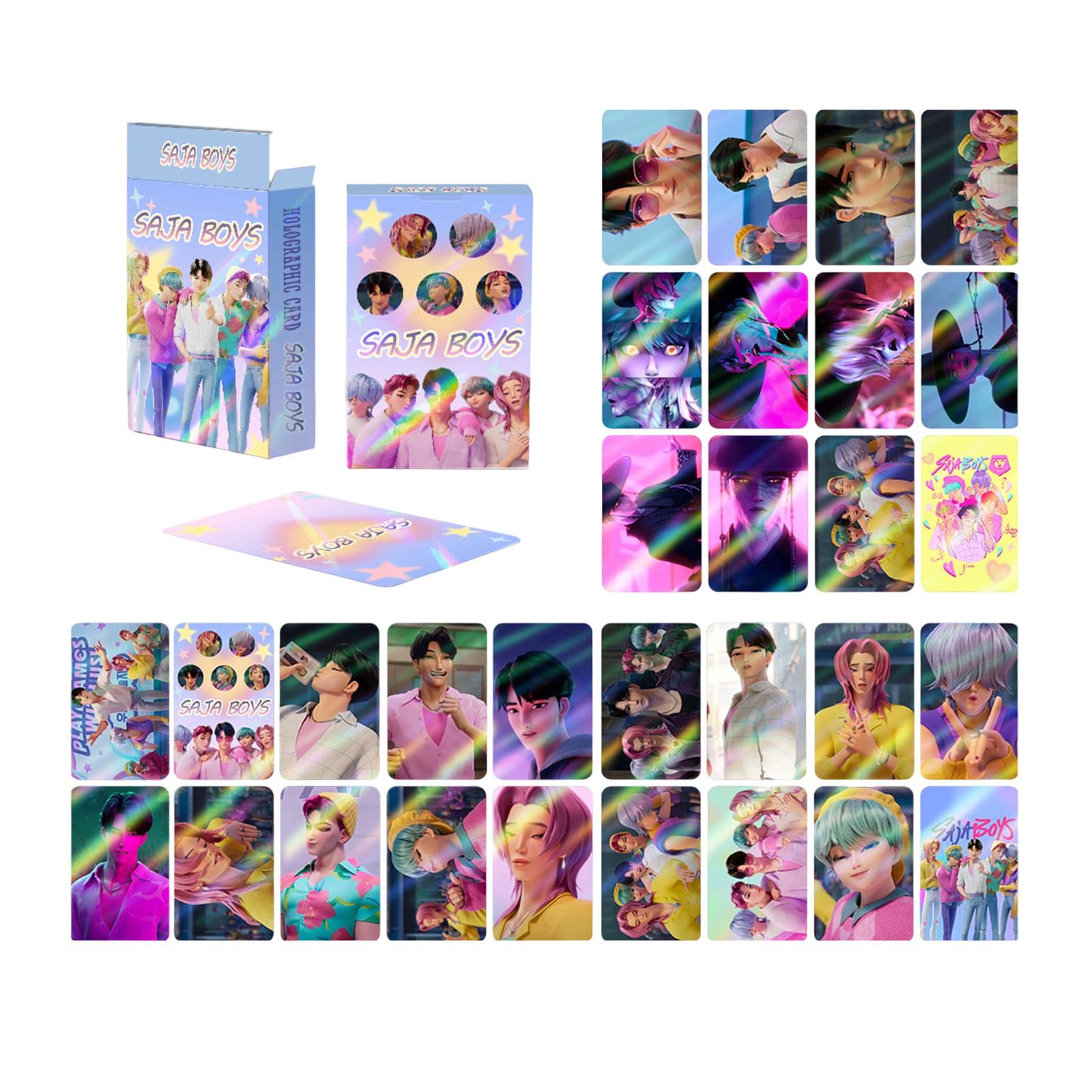 

30 штук аниме-карточек, фанатская атрибутика, подходит для подарков и коллекций, нравится мальчикам и девочкам One Size