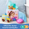 Ms. Rachel Learning Box Stuffed Toys Set for Babies Sensory Activities Educational Toys Plush Animals Accessories Ages 0-2+