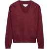 PRADA Sweaters Men's Red V-neck Moderate Straight Fit UMB967-16GM-F0399-S-OOO