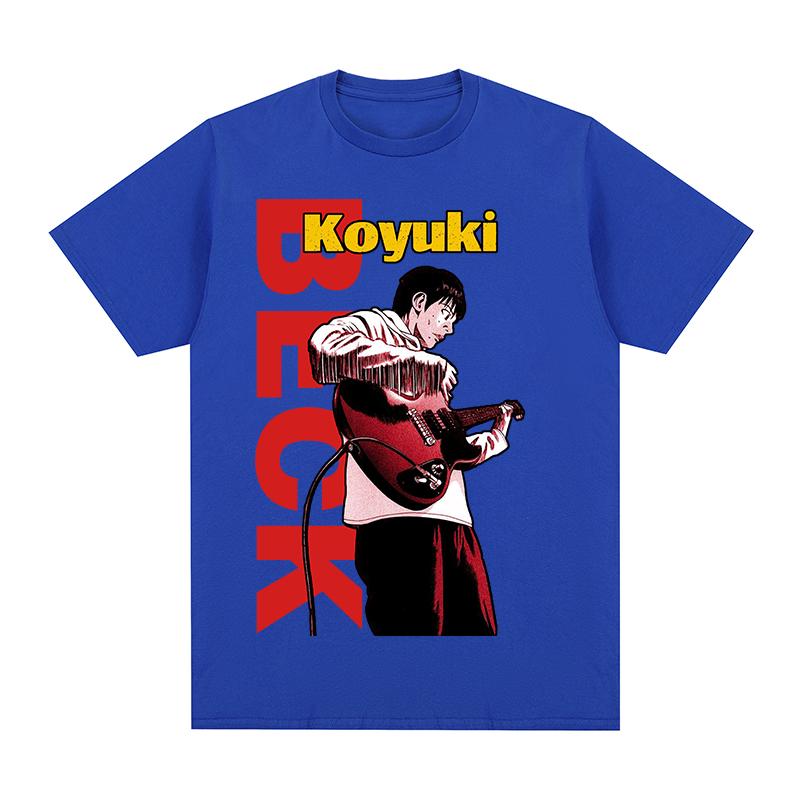 Beck KOYUKI t-shirt Anime Aesthetic Art Cotton Men T shirt New TEE TSHIRT Womens tops