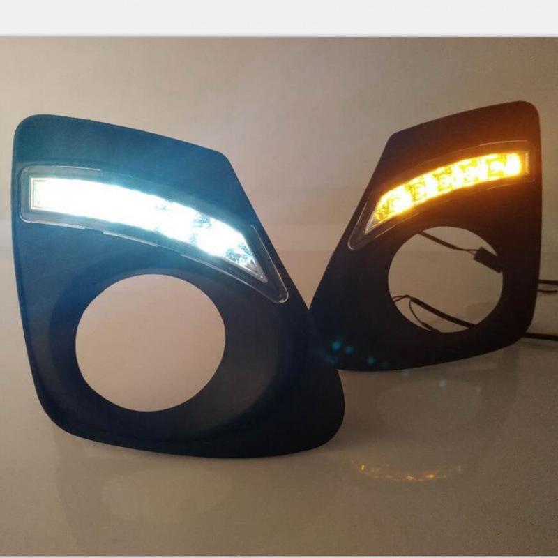 Fog Lights with LED Daytime Running Lights for 2010-2013 Toyota Corolla