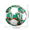 1PC PFC Ludogorets Size 5 Soccer Ball PrahaIndoor Soccer Ball Colorful All Ages Machine Stitched PVC Competition Ready Durable High-Bounce