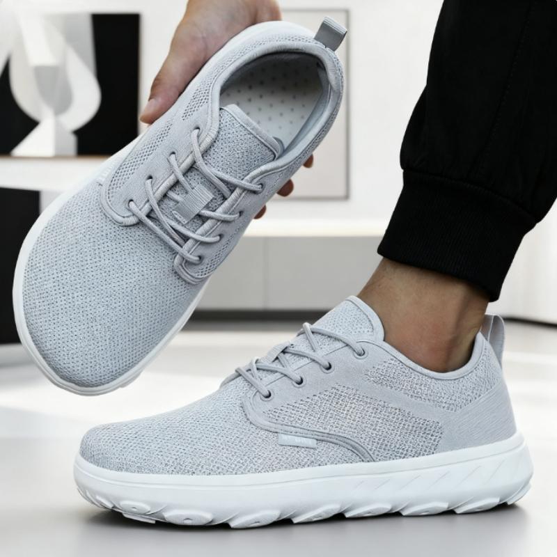 

Men S Big Foot Walking Shoe Wide Toe Minimalit Mesh Breathable Shoe Fashion Comfortable Flat Bottom Outdoor Running Sneakers Men 36