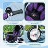 Evolutionary Tricycle, 12+ Months, Foldable Canopy, Telescopic Push Handle, Safety Belt, Violet