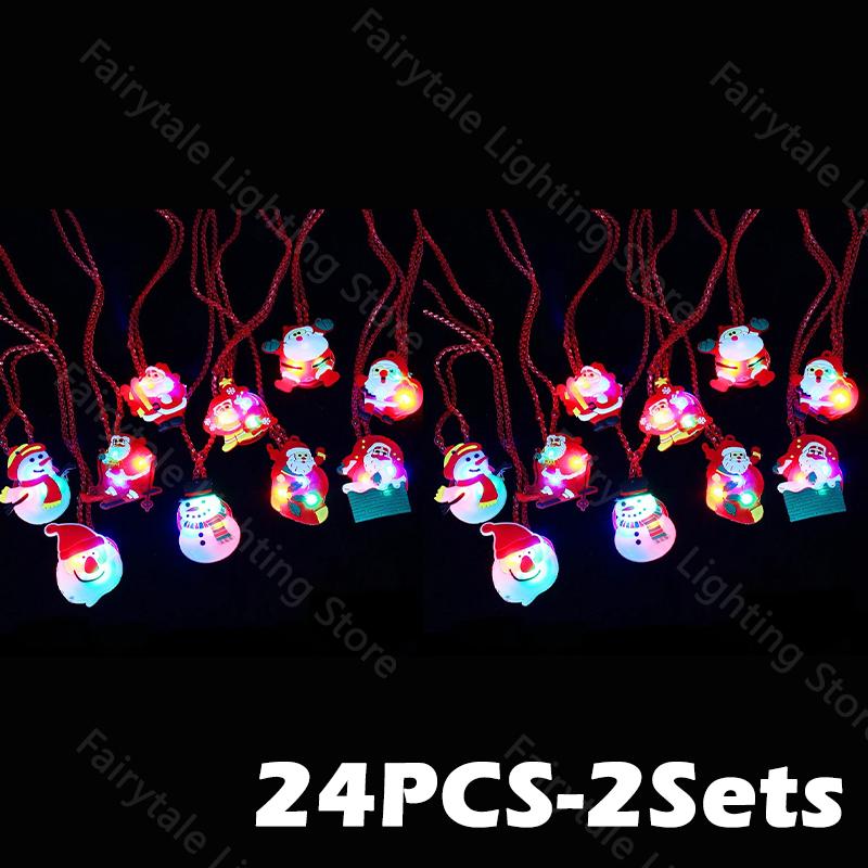 3 Styles Christmas Party Favors for Kids LED Light Up Bracelet Christmas Flashing Toys Treats Goody Bag Candy Halloween Gifts
