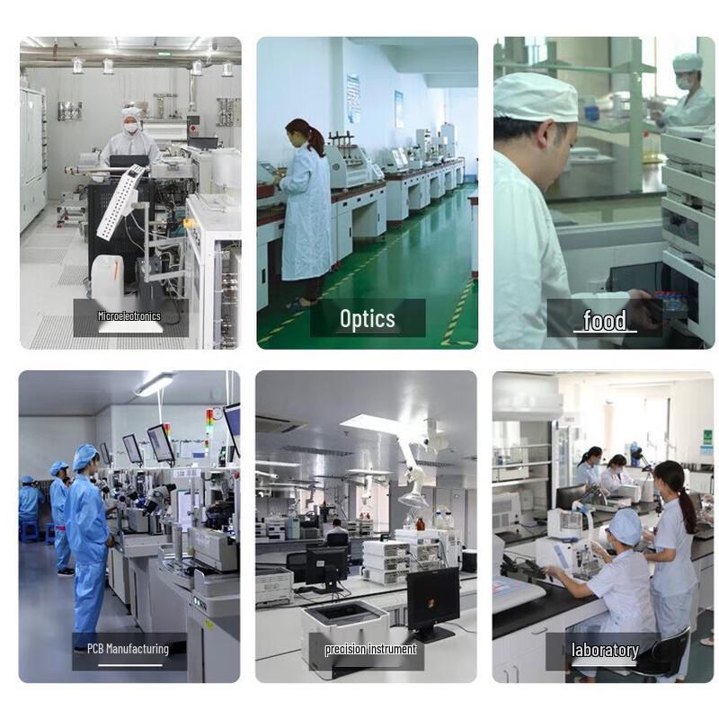 Anti-static Dust-Free Lab Coat & Hat Set
