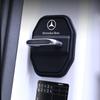 4Pcs Silicone Door Lock Buckle Car Door Anti-collision Protective Cover Ornaments for Mercedes Benz W203 W204 W205 W210 W211 YN8