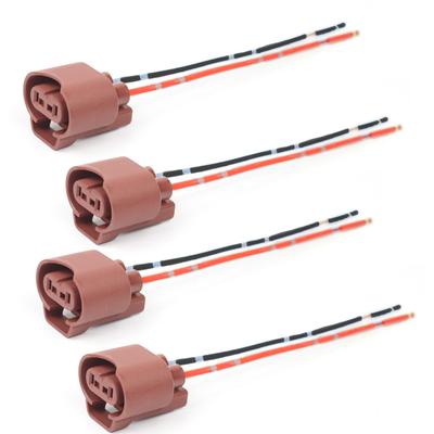 HAMILO Aftermarket Female Connector Valve 9006 Fits HB4 Socket, Set of 4