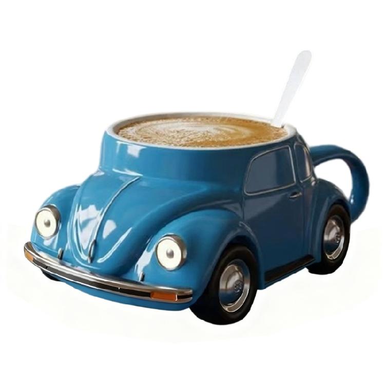 Elegant Resin Coffee Mug Smooth Interior Easy Hand Wash Stainless Steel Thermal Layer Office Home Essential