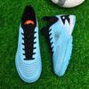 32-47 Kids Football Boots Rubber Soft Sole Short Nails Artificial Turf Leather Youth Kids Football Shoes Men's Sports Large Size Football Shoes