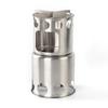Windproof Stove Pot Set For Easy Operation And Durability High Temperature Resistant Stainless Steel