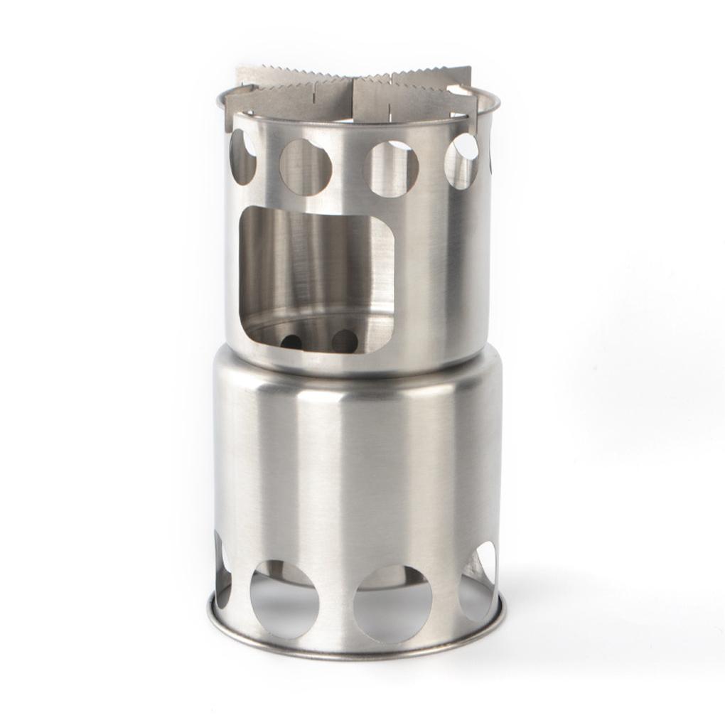 Windproof Stove Pot Set For Easy Operation And Durability High Temperature Resistant Stainless Steel