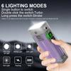 Super Bright LED Multifunctiona Flashlight USB Charger Light with Magnetic Multiple Portable Torch for Outdoor Camping Lantern