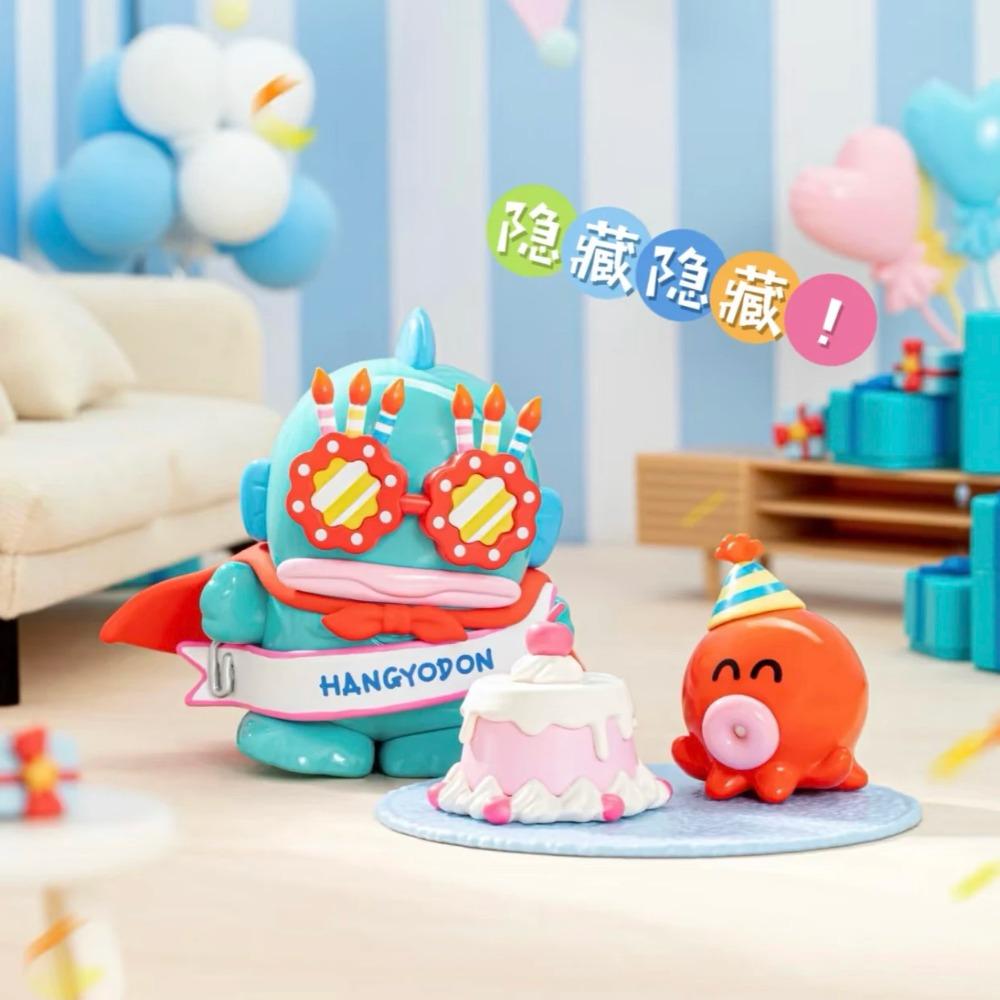 Original Sanrio Charaktere Hangyodon Happy Birthday Serie Trendiges Spielzeug Blind Box Ornamente Cartoon Niedlich Kindergeschenke
