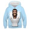 Bluza z nadrukiem Skibidi Toilet dla dzieci Jesień Zima Ubrania Dziecięca Bluza Titan Speakerman Bluzy dla chłopców Dziewczęcy Sweter z kapturem Cartoon