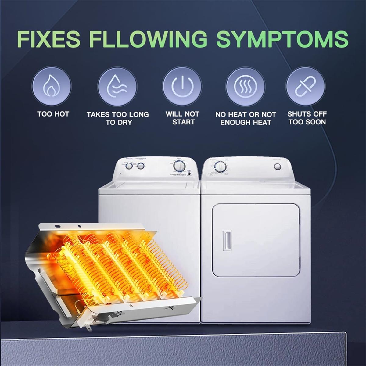 New For 279838 Dryer Heating Element for Dryer Heating Element Parts 3392519 3977393 Thermal Fuse China Mainland