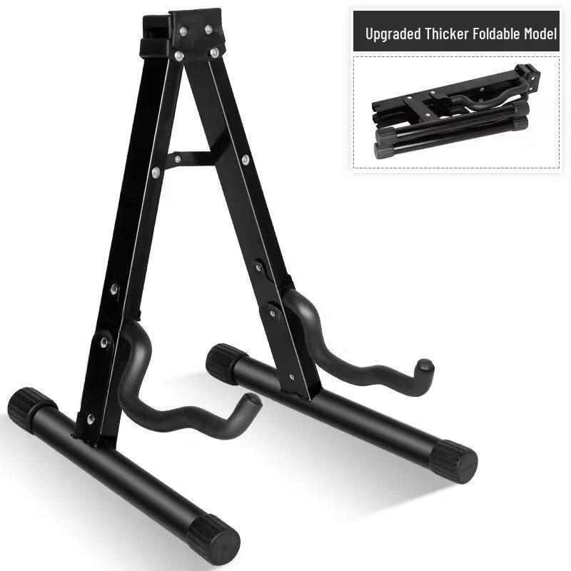 Folding A-Frame Guitar and Bass Stand