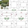 4Mx5M/4Mx6M Hunting Camouflage Nets Woodland Training Camo Netting Car Covers Shade Sunscreen Camping Sun Shelter Privacy Cloth