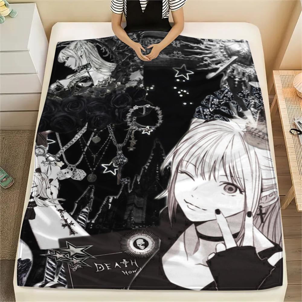 1Pc Misa Cute Print Flannel Blanket, High Quality Comfortable for All Seasons, Home Decor, Warmth and Comfort, Perfect for Christmas Gifts 59