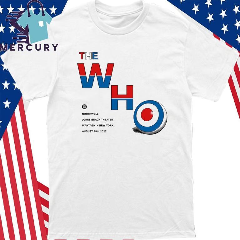 The Who August 28 2025 T-Shirt Unisex T-Shirt S