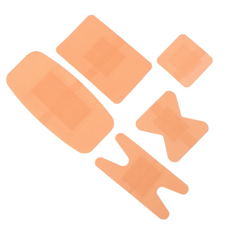 50Pcs Finger Waterproof Bandage Breathable Band Wound Dressing Medical Tape Wound Plaster Emergency Bandaids For First Aid