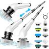 Dual-Use Powerful Handheld Electric Cleaning Brush for Bathroom, Glass, Kitchen, and Toilet