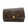Gebrauchter LOUIS VUITTONSchlüsselanhänger Braun PVC/Leder Unisex