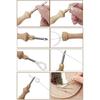 Punch Needle Kit Punch-Nadel-Set zum Sticken DIY Handarbeit Bastelarbeiten Herstellen