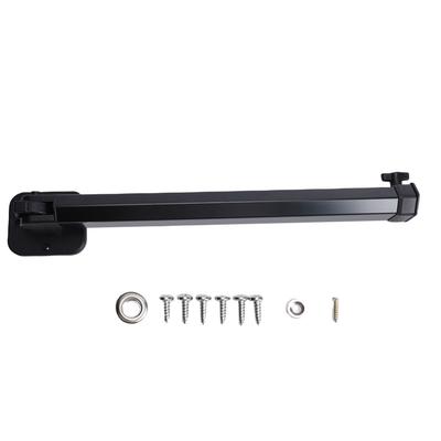 Pied de table coulissant pliable en alliage d'aluminium, hauteur réglable, amovible, support de table pour camping-car, remorques, bateaux, yachts