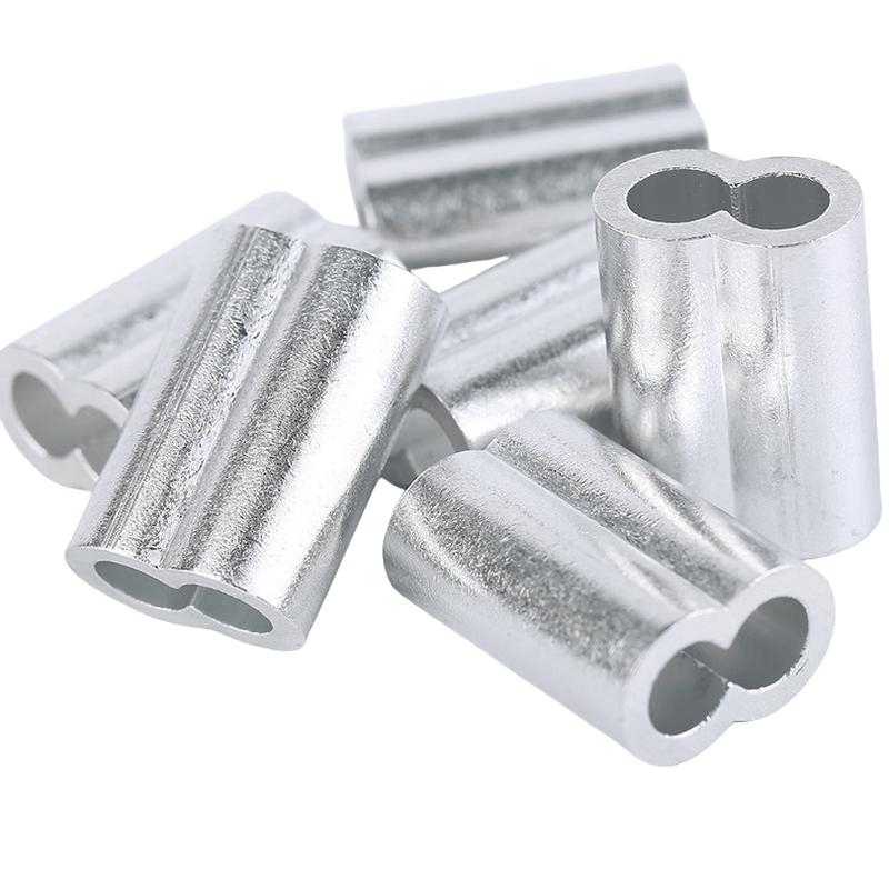 Zhucang Wire Rope Double-Hole Figure-8 Aluminum Ferrule