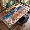 Christmas Printed Mouse Pad Non Slip Desk Mat For Office Gaming Home Use Holiday Gift