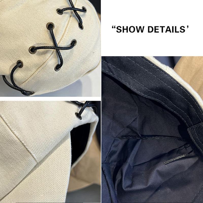 Japanese Hat Women's Retro Autumn British Octagonal Hat Trend Street Versatile Casual Face Duck Tongue Newsboy Hat