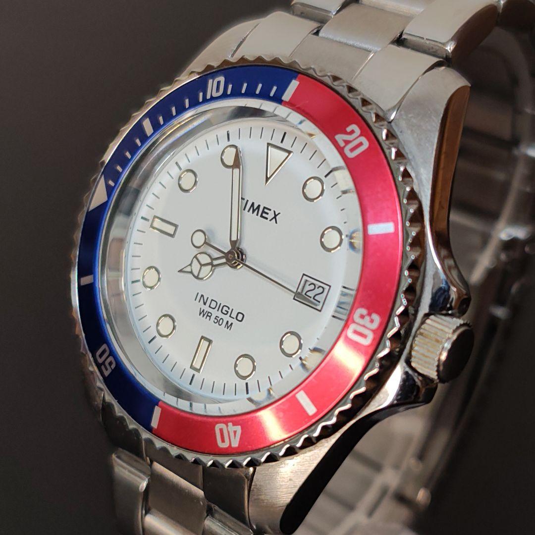 Timex White Pepsi [Rare] [Good condition]