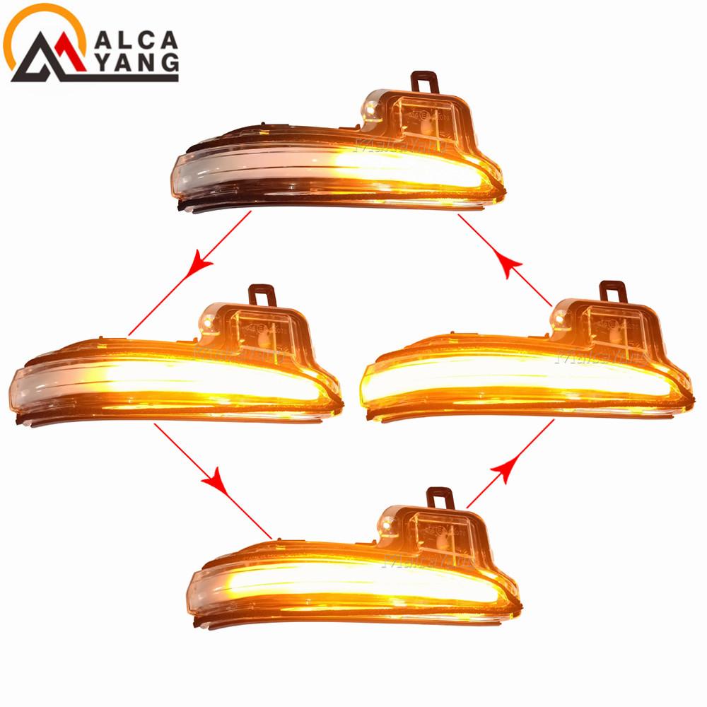 Side Mirror LED Dynamic Turn Signal Light Sequential for Toyota Alphard Vellfire AH30 Tacoma 16-19 RAV4 2019 -20 Highlander 2020