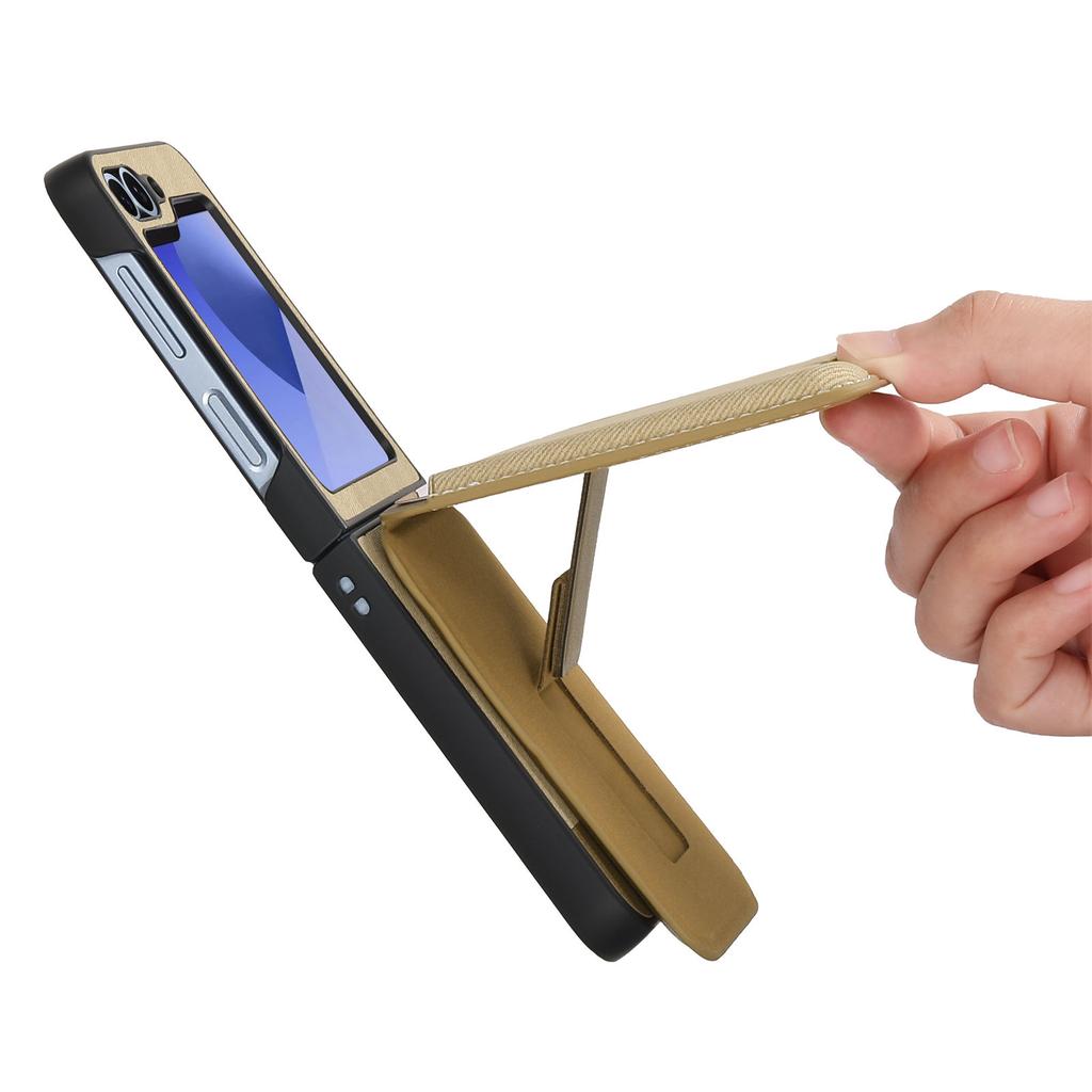 2 in 1 Detachable Vertical Card Solt Wallet Leather Case For Samsung Galaxy Z Flip 7 FE 6 5 Cowboy Magnetic For Magsafe Cover