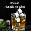 Baijie Stainless Steel Reusable Ice Cubes