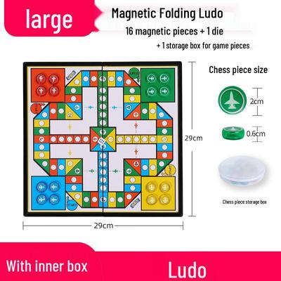 Portable Magnetic Foldable Board Game Set