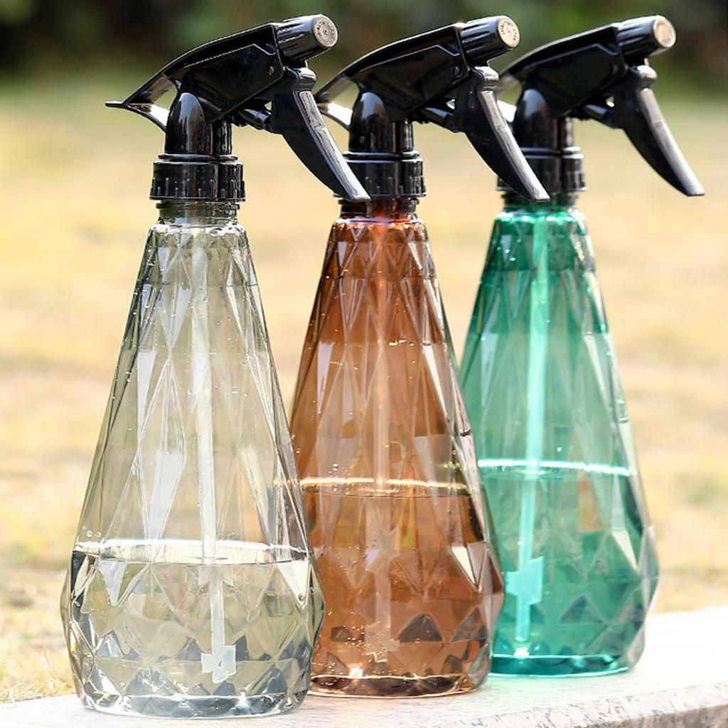 600ml Sprayer Bottle Plant Flower Watering Cans Manual Mist Water Spray Pot Household Garden Watering Irrigation Tools 1pc
