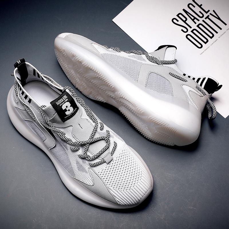 Large size sports and leisure summer breathable thin mesh coconut shoes shoes