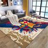 FOOTBALL Club Barcelona Pattern Rug, Indoor/Outdoor Mat, for Picnic, Gameroom, Bedroom, Office, Living Room, Home Decor Carpet, Birthday Gift