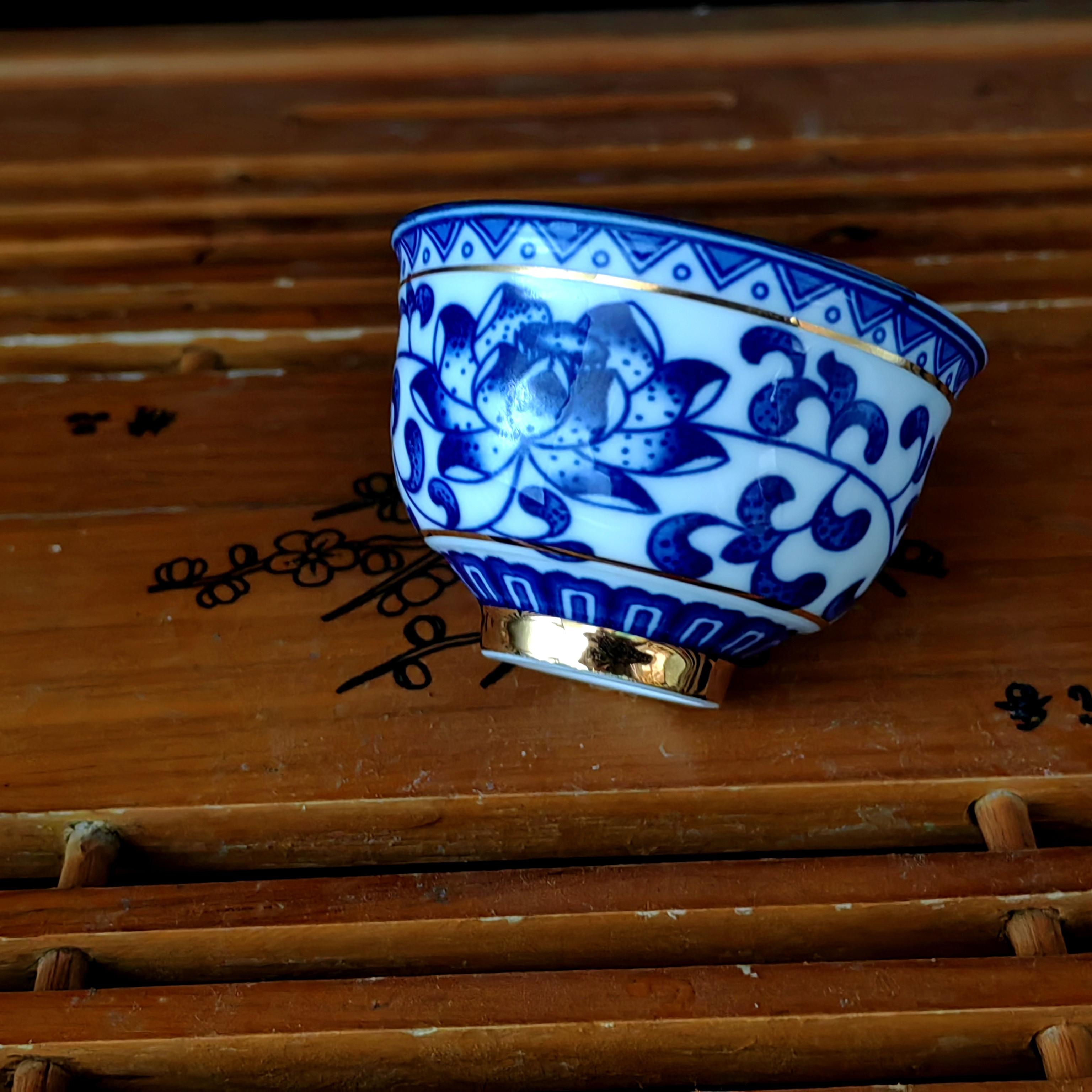 

Chinese Porcelain Jingdezhen Vintage Aesthetic Tea Cup Teeware Teware Ceramic Glaze For Kung Fu Oolong Tieguanyin Puer White Tea