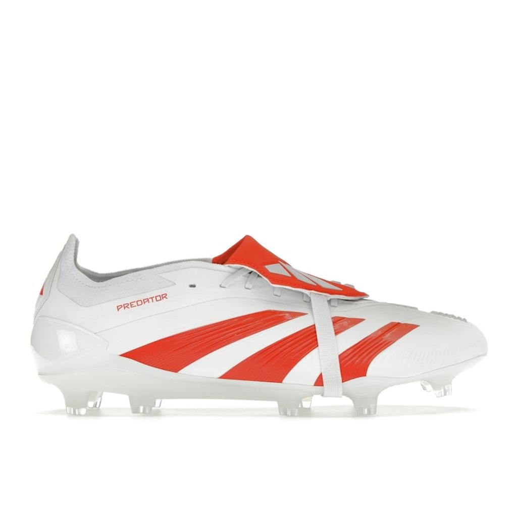 Trent Alexander-Arnold X Adidas Predator Elite Foldover Tongue FG White Bright Red Unisex Sneakers Cloud-White JI3372
